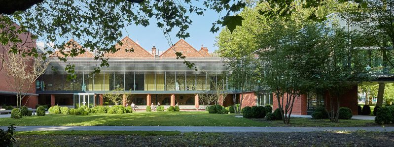 Outdoor view of the building